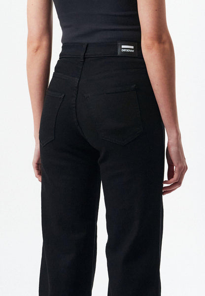 Dr. Denim Moxy Straight - Solid Black