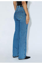 Dr. Denim Moxy Straight - Cape sky Worn Hem - Kubanna
