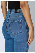 Dr. Denim Moxy Straight - Cape sky Worn Hem - Kubanna