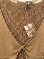 Not A Label | Stevie Lace Top - Army