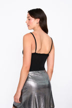 24 Colours Body With Ruffle - Black - Kubanna