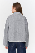 24 Colours Jacket with Buttons - Grey - Kubanna
