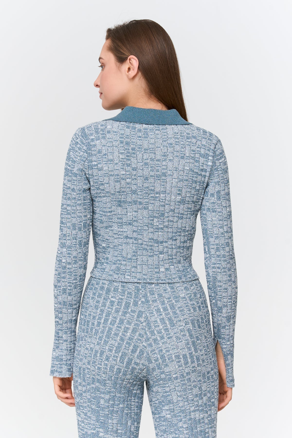 24 Colours Knitted Cardigan - Blue - Kubanna