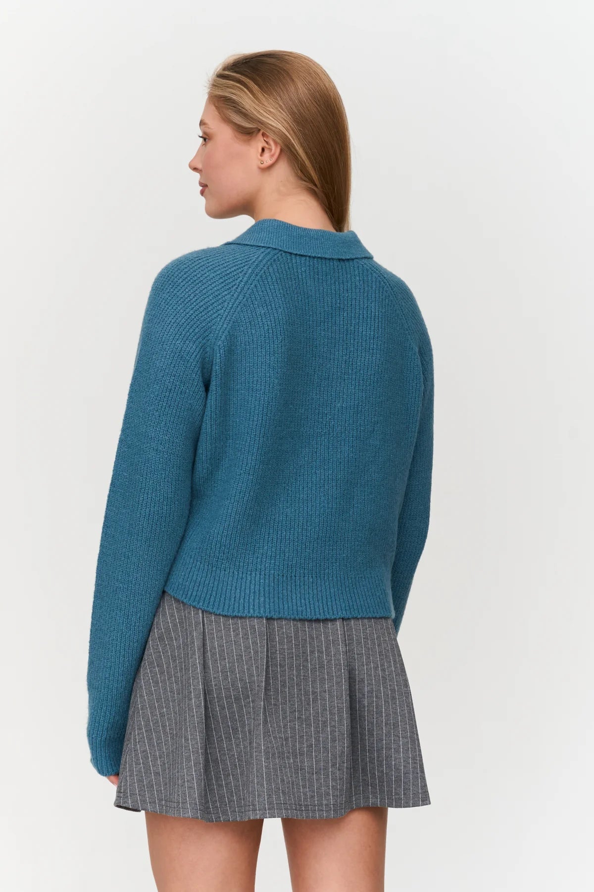 24 Colours Knitted Sweater - Petrol - Kubanna