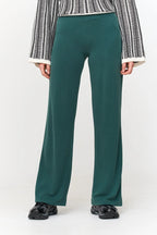 24 Colours Modal Pull - on Pants - Green - Kubanna