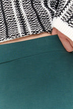 24 Colours Modal Pull - on Pants - Green - Kubanna
