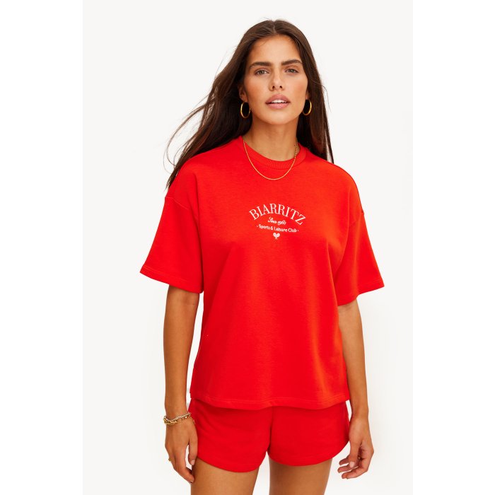 IN STORE ONLY - ON MY JOURNEY - RED Red statement tee