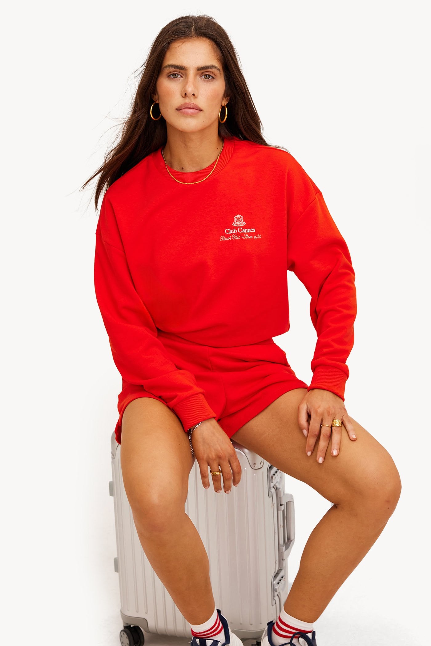 IN STORE ONLY - ENJOY THE FEELING - RED Red sweater