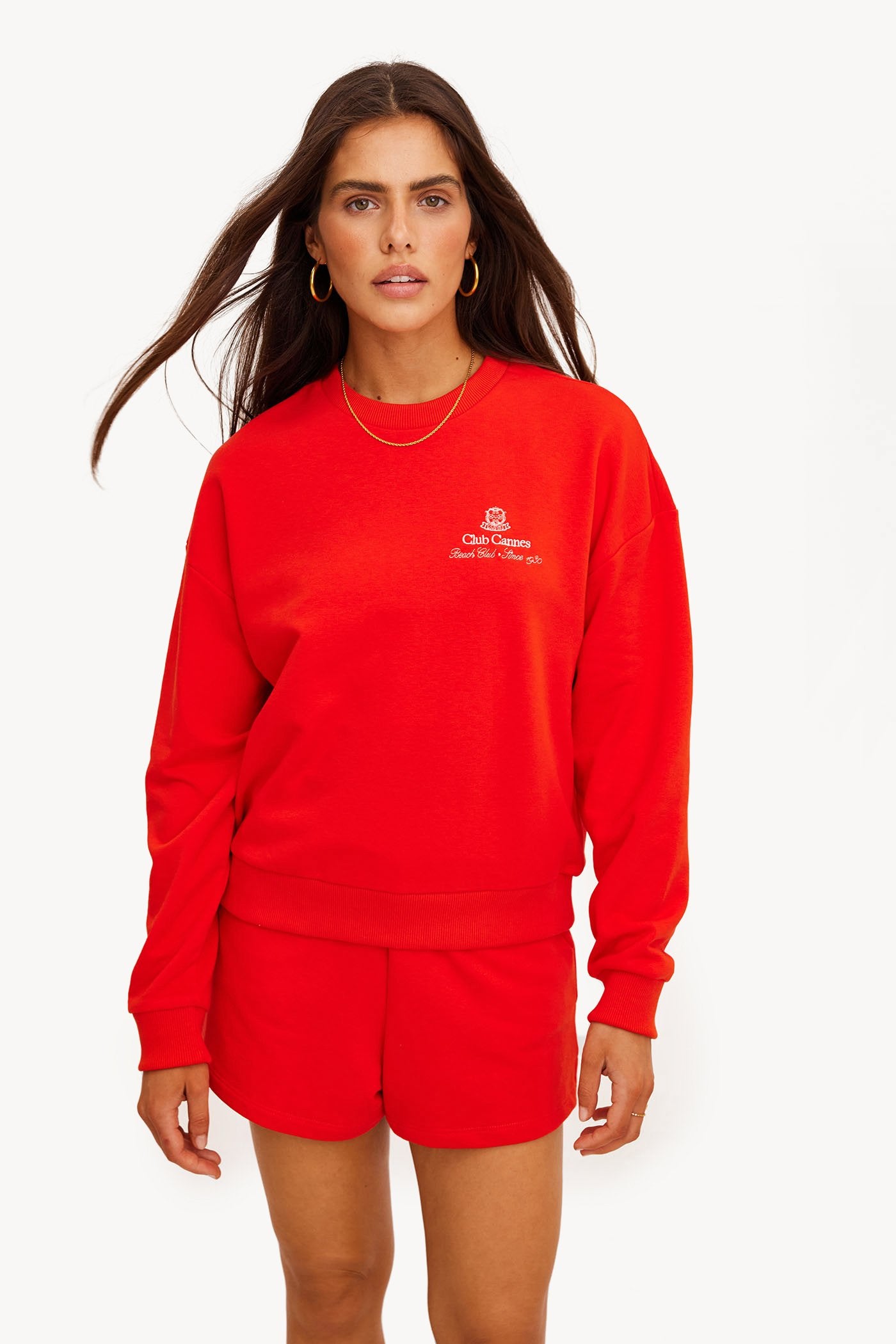 IN STORE ONLY - ENJOY THE FEELING - RED Red sweater