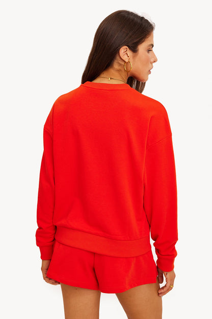 IN STORE ONLY - ENJOY THE FEELING - RED Red sweater