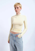 Dr. Denim Aria Top - Light Yellow - Kubanna