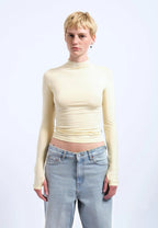 Dr. Denim Aria Top - Light Yellow - Kubanna