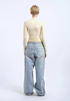 Dr. Denim Aria Top - Light Yellow - Kubanna