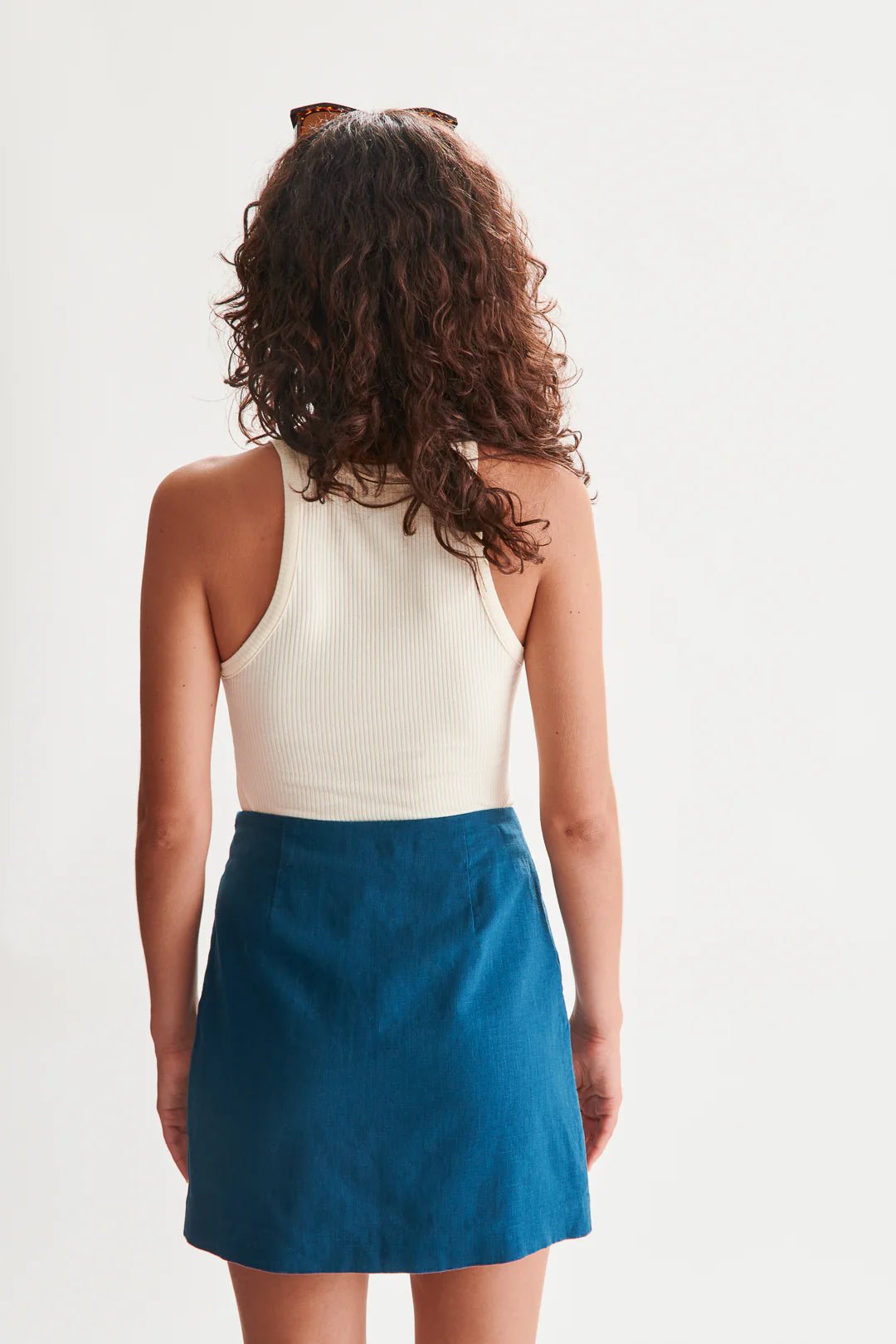 24 Colours Skirt - Petrol - Kubanna