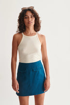 24 Colours Skirt - Petrol - Kubanna