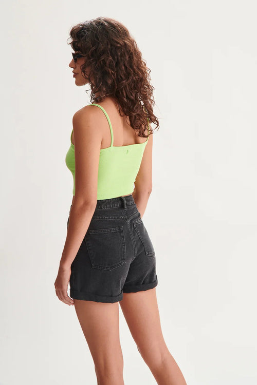 24 Colours Crop Top - Green - Kubanna