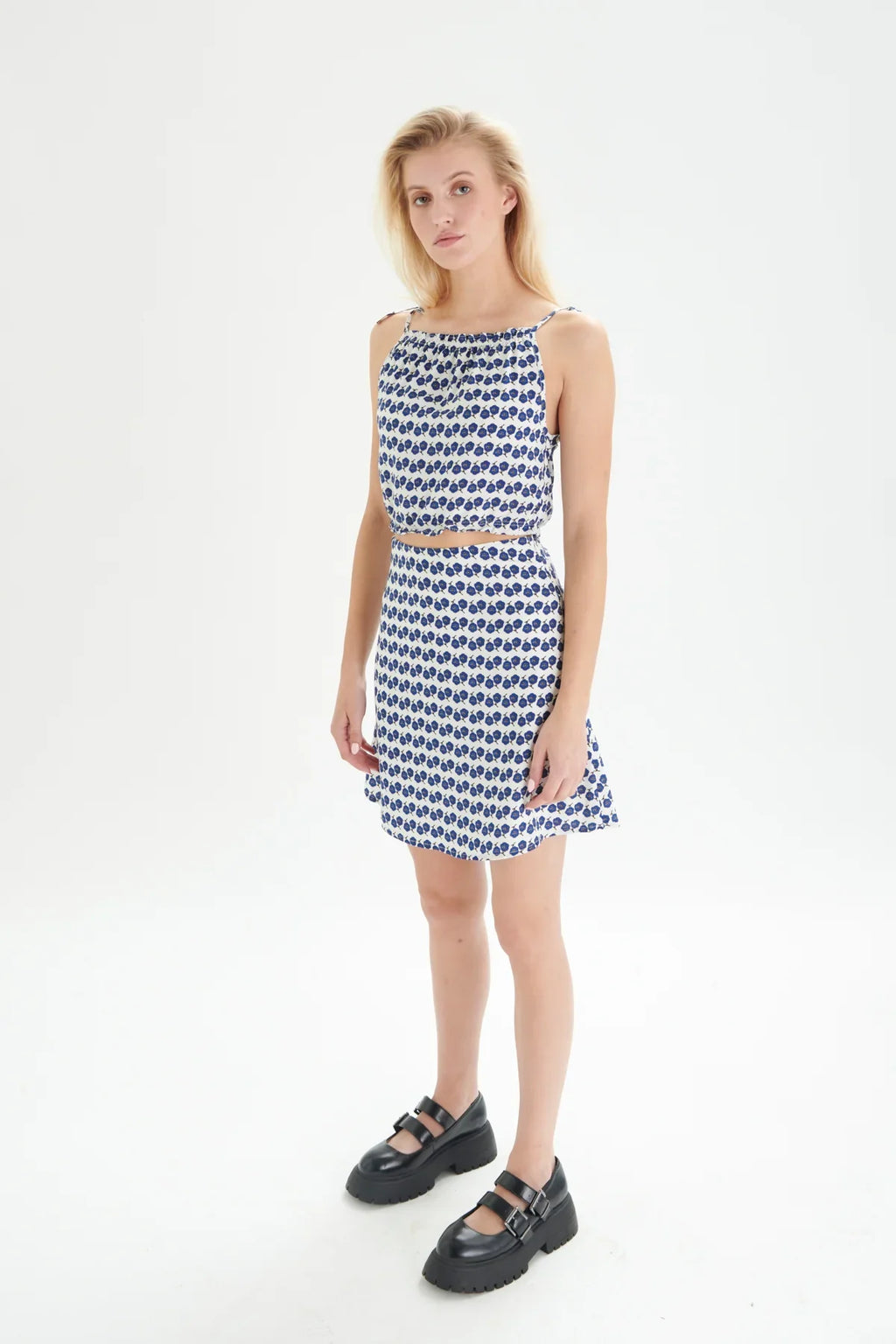 24 Colours Top with Floral Print - Kubanna
