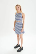 24 Colours Top with Floral Print - Kubanna