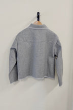 24Colours Jacket with Buttons - Grey - Kubanna