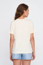 24Colours Lemon Tee - White - Kubanna