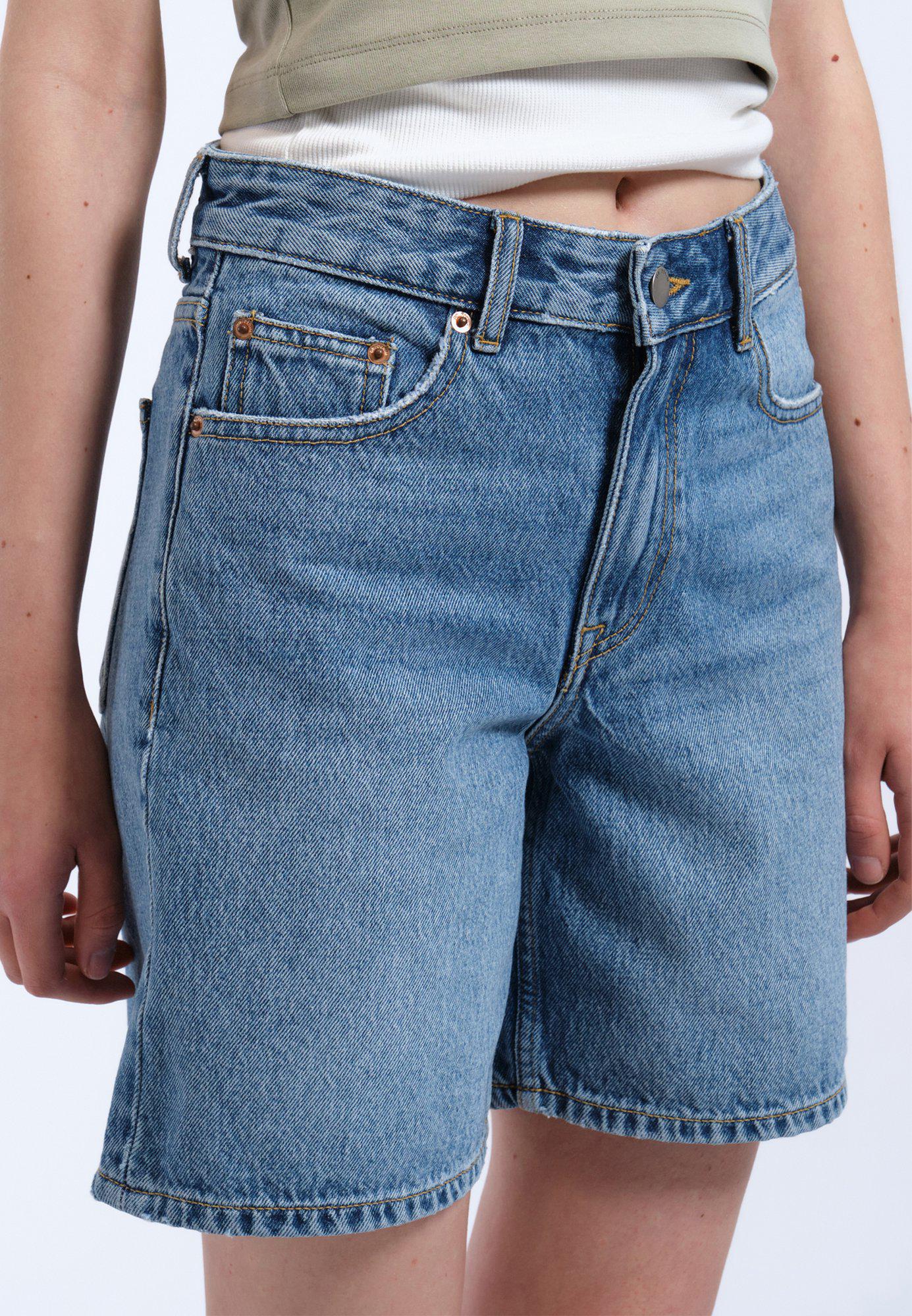 Dr. Denim Arch Shorts - Bay Sky Used - Kubanna