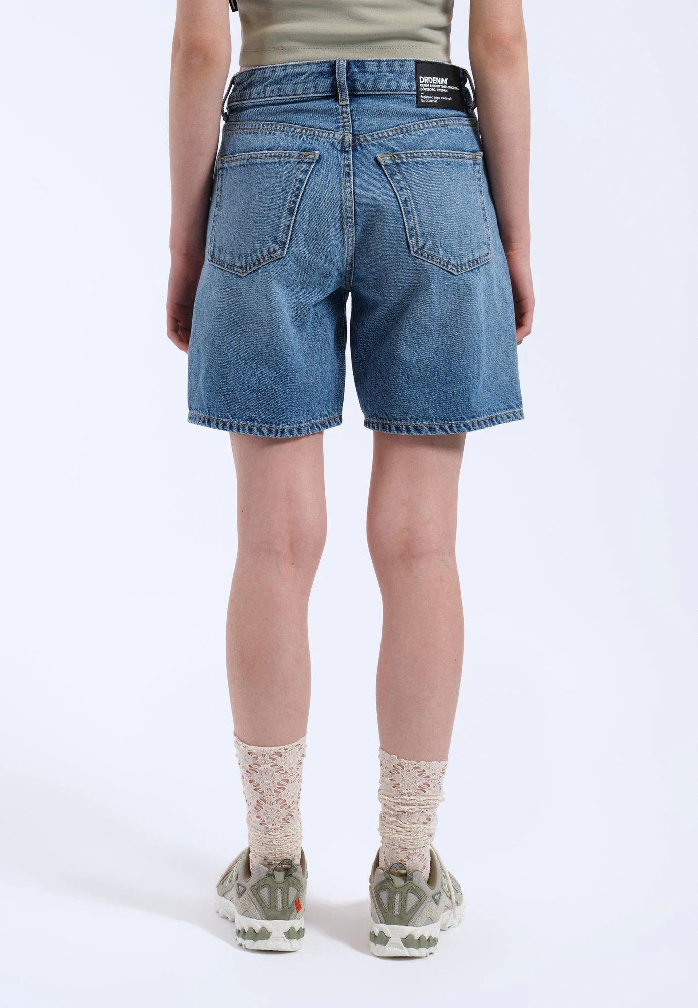 Dr. Denim Arch Shorts - Bay Sky Used - Kubanna