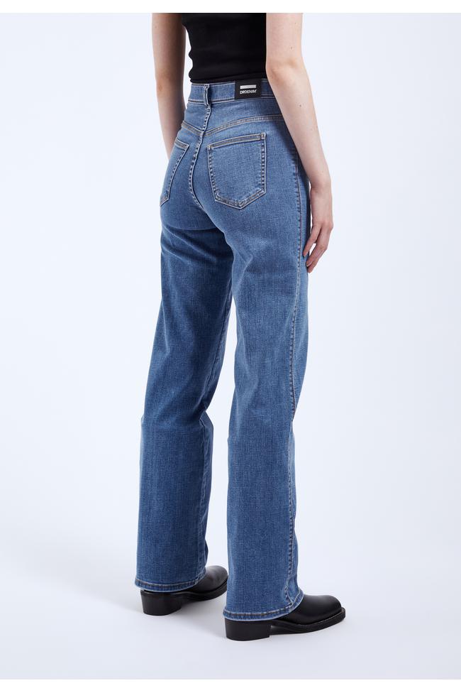 Dr. Denim Moxy Straight Curve Cut - Vale Sky Plain - Kubanna