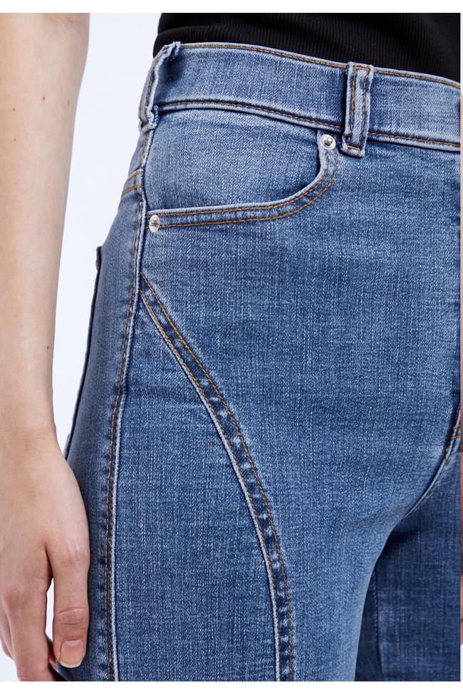 Dr. Denim Moxy Straight Curve Cut - Vale Sky Plain - Kubanna
