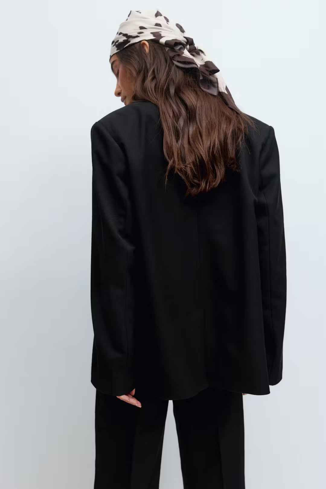 Gina Tricot Twill Blazer - Black