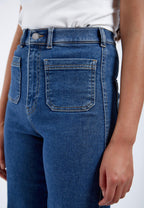 Dr. Denim Moxy Straight Patch Pocket Jeans - Cape Mid Retro - Kubanna