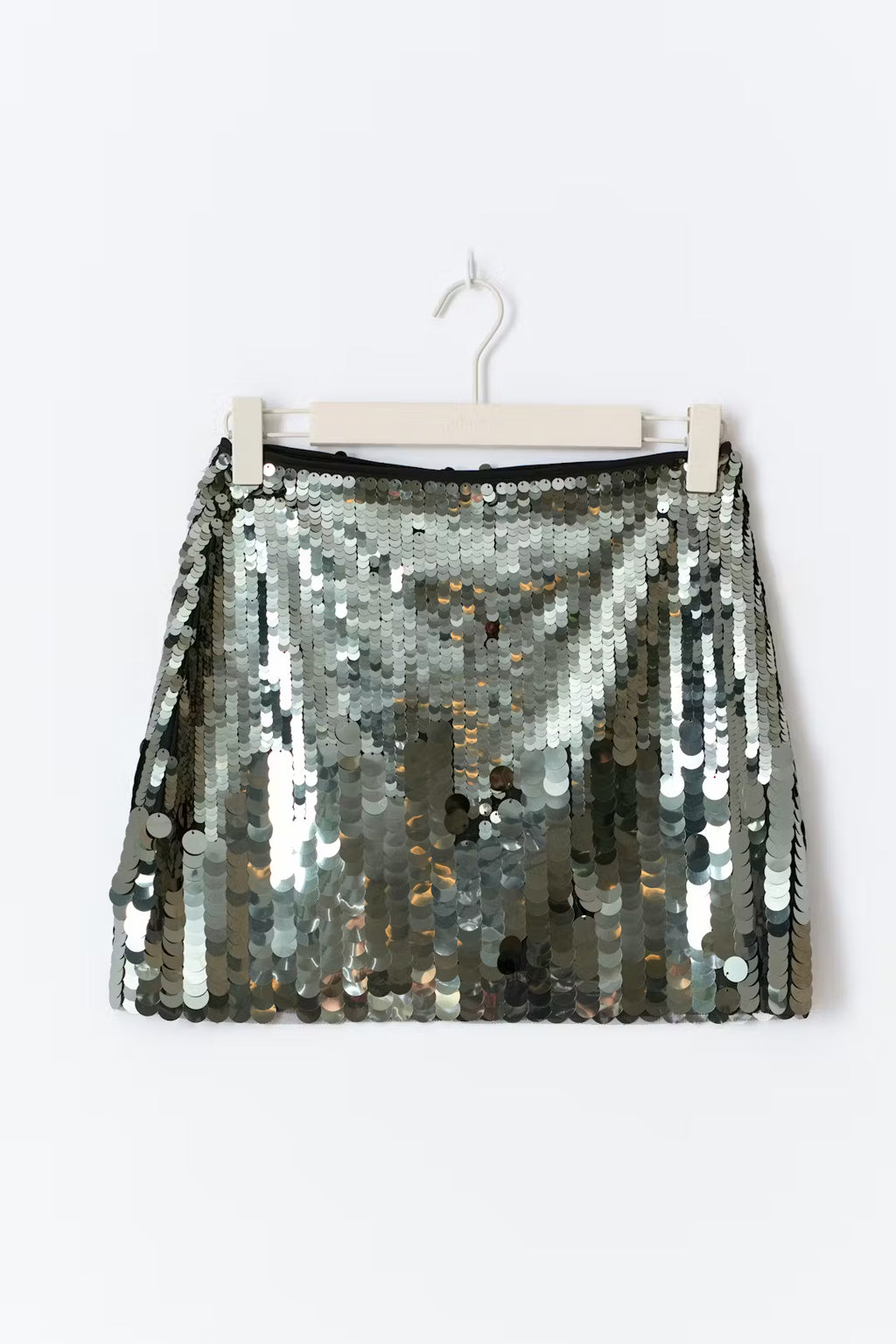 Gina Tricot Sequin Mini Skirt - Green - Kubanna