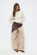 Gina Tricot | Shaped Knitted Cardigan - Gardenia