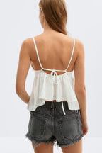 Gina Tricot | Studs Singlet - Offwhite