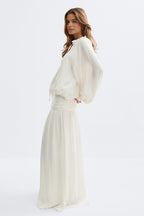 Gina Tricot | Drapy Top - White
