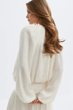 Gina Tricot | Drapy Top - White