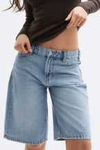 Gina Tricot | Baggy Babe Denim Shorts - Blue