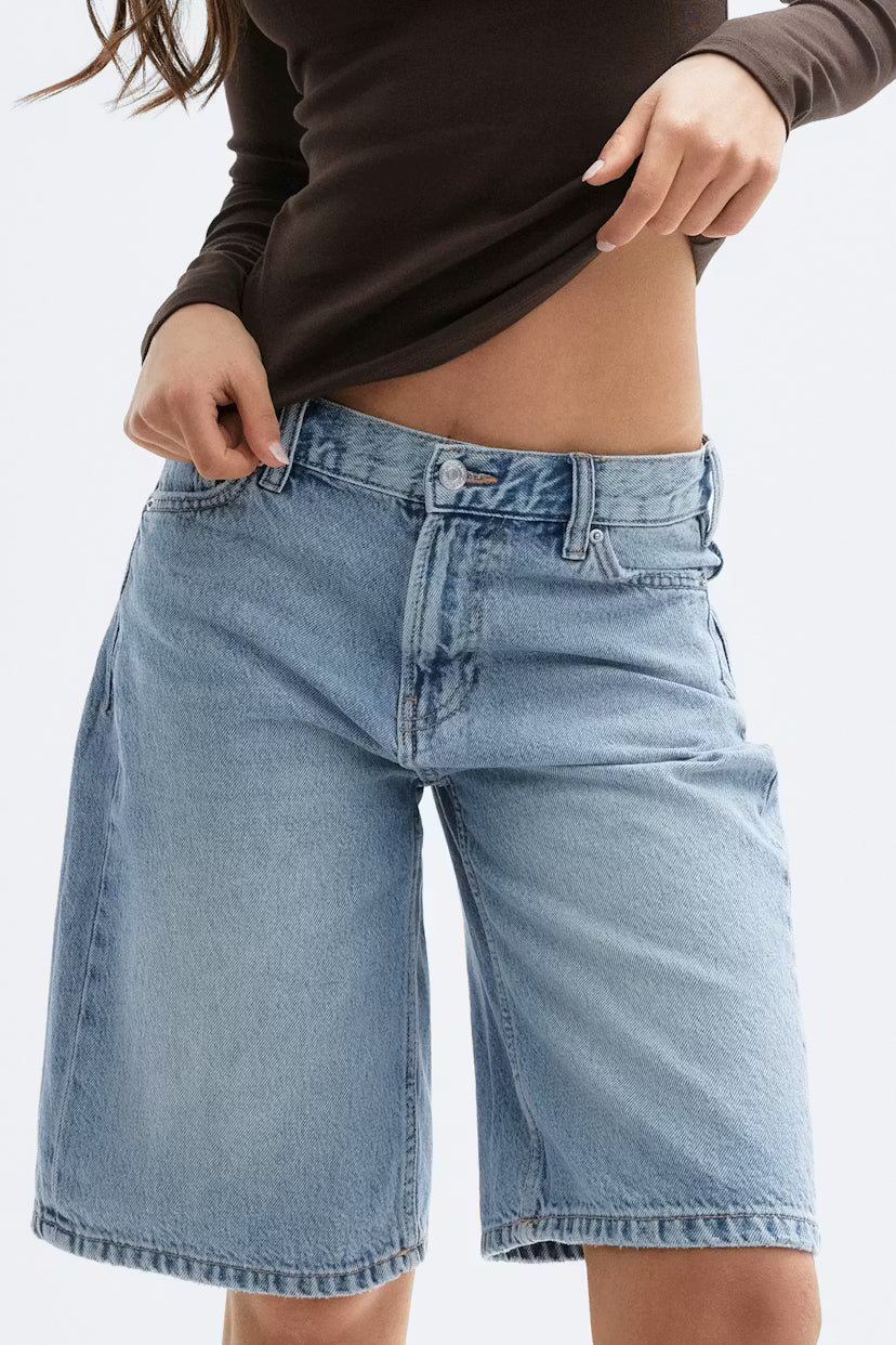 Gina Tricot | Baggy Babe Denim Shorts - Blue