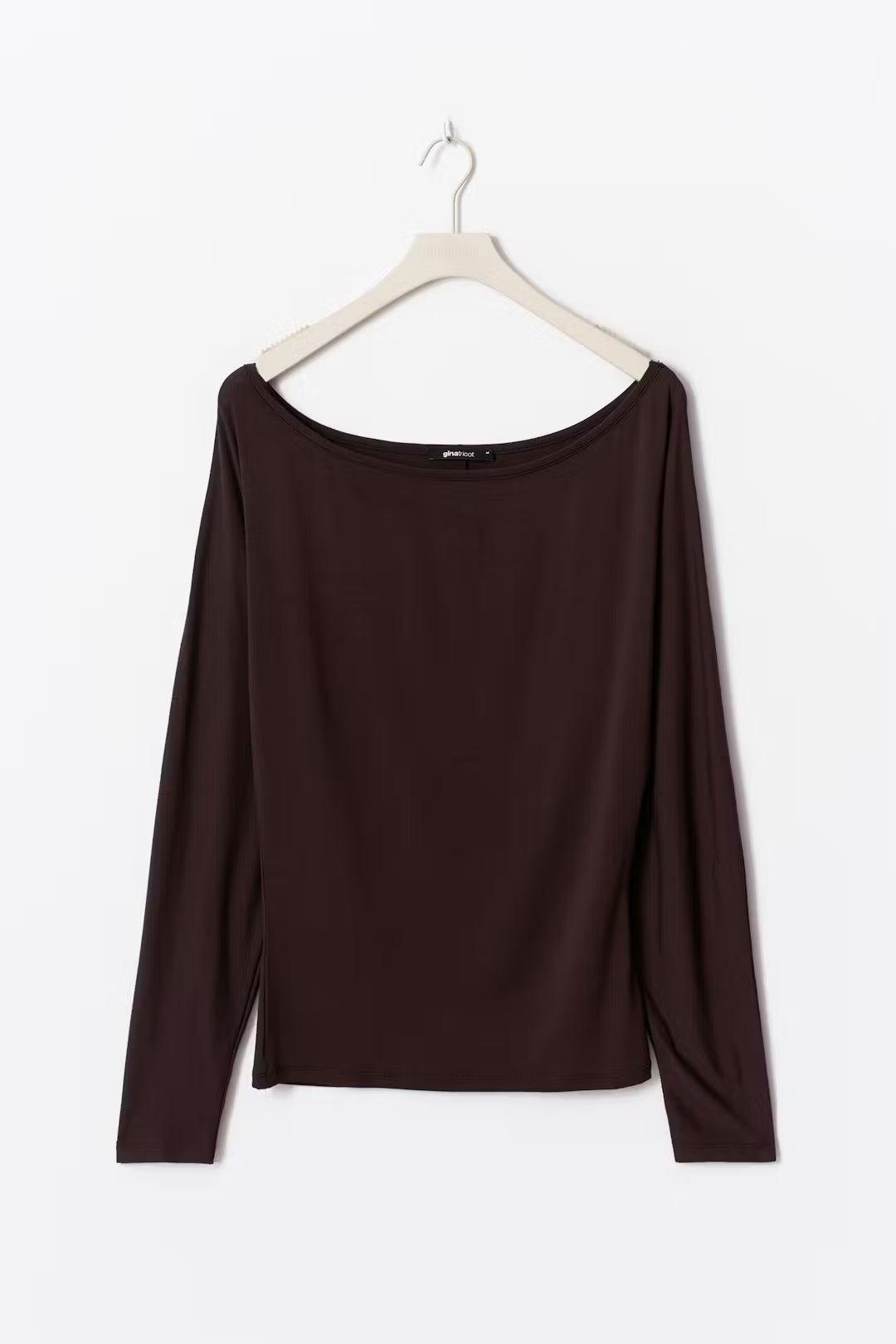 Gina Tricot Soft Slouchy Loungewear Top - Chocolate Plum - Kubanna