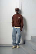 Goodies Sportive | 550G Pegasus Crewneck - Chocolate