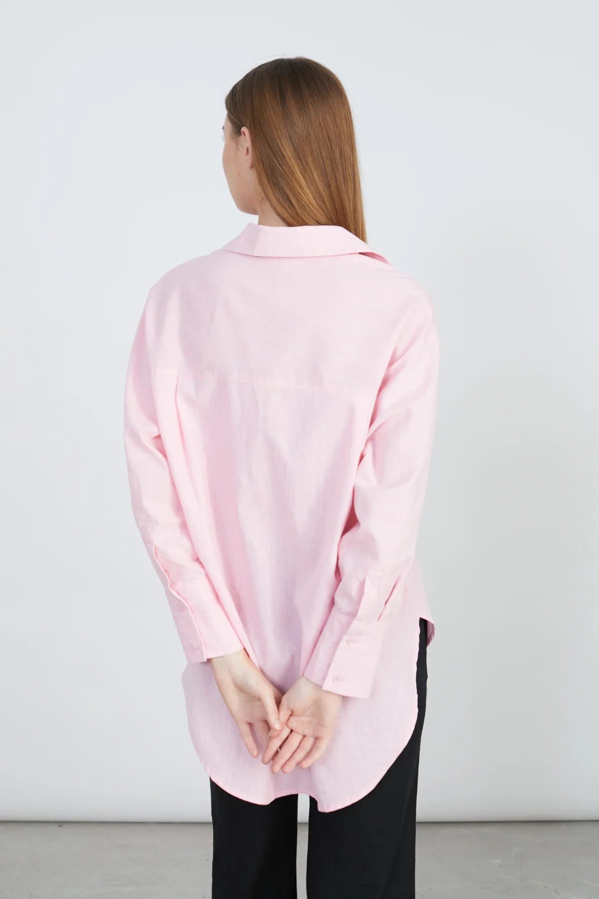 24 Colours Oversized Shirt - Pink - Kubanna