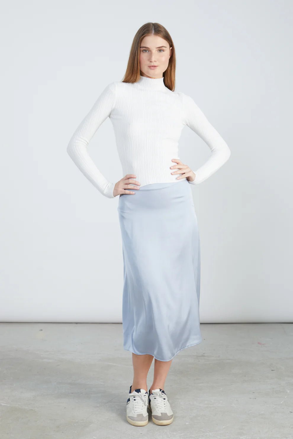 24 Colours longsleeve top - White - Kubanna