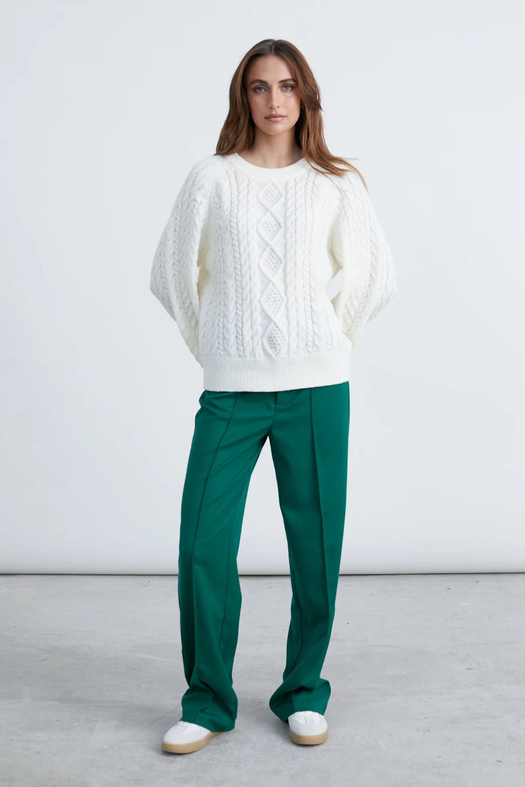 24 Colours Sweater - White - Kubanna