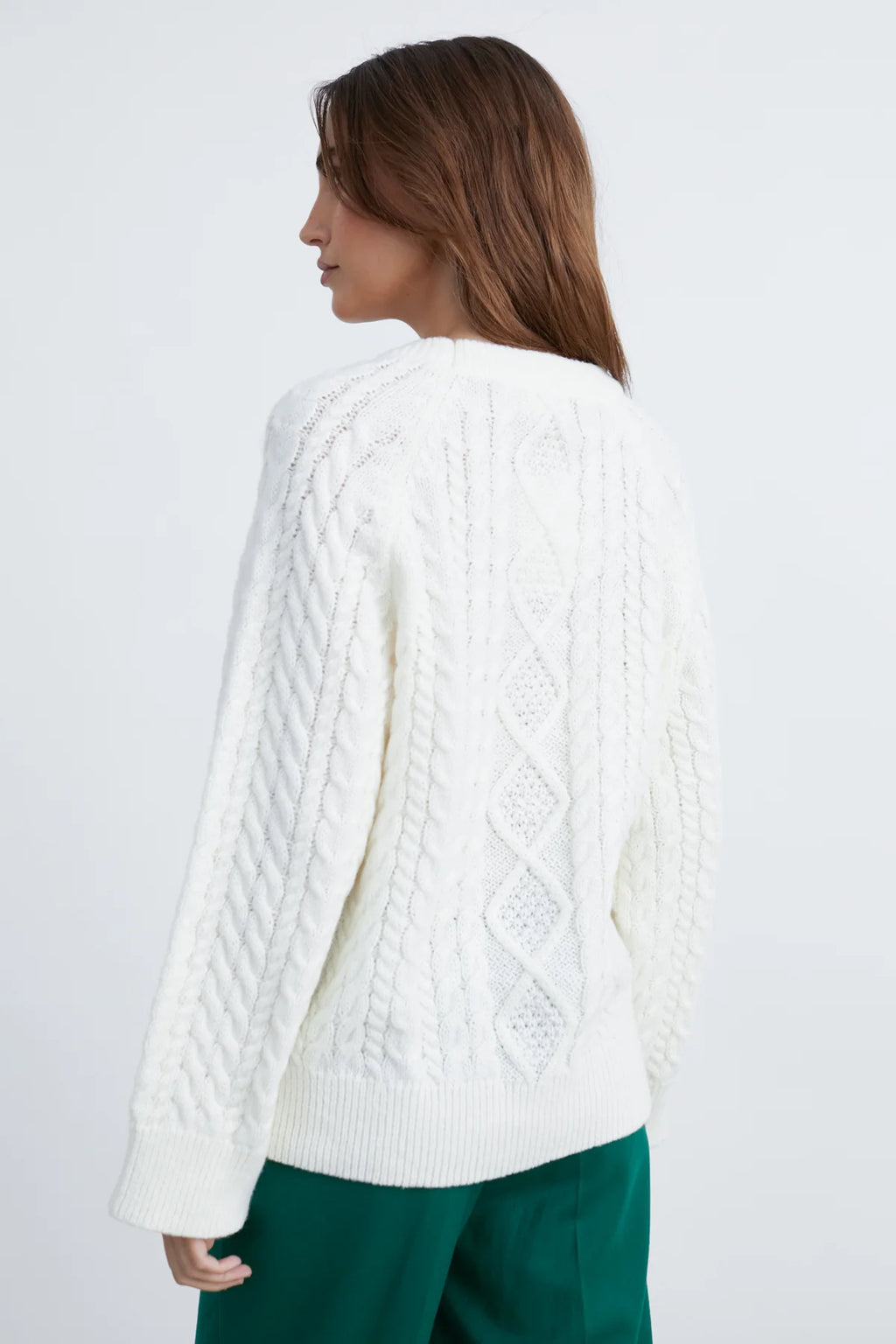 24 Colours Sweater - White - Kubanna
