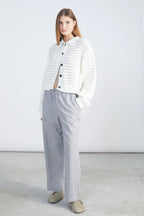24 Colours Knitted cardigan - Offwhite - Kubanna