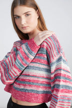 24 Colours Knitted sweater - Pink mix - Kubanna