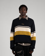 Prohibited | Kicker Knit Sweater - Navy