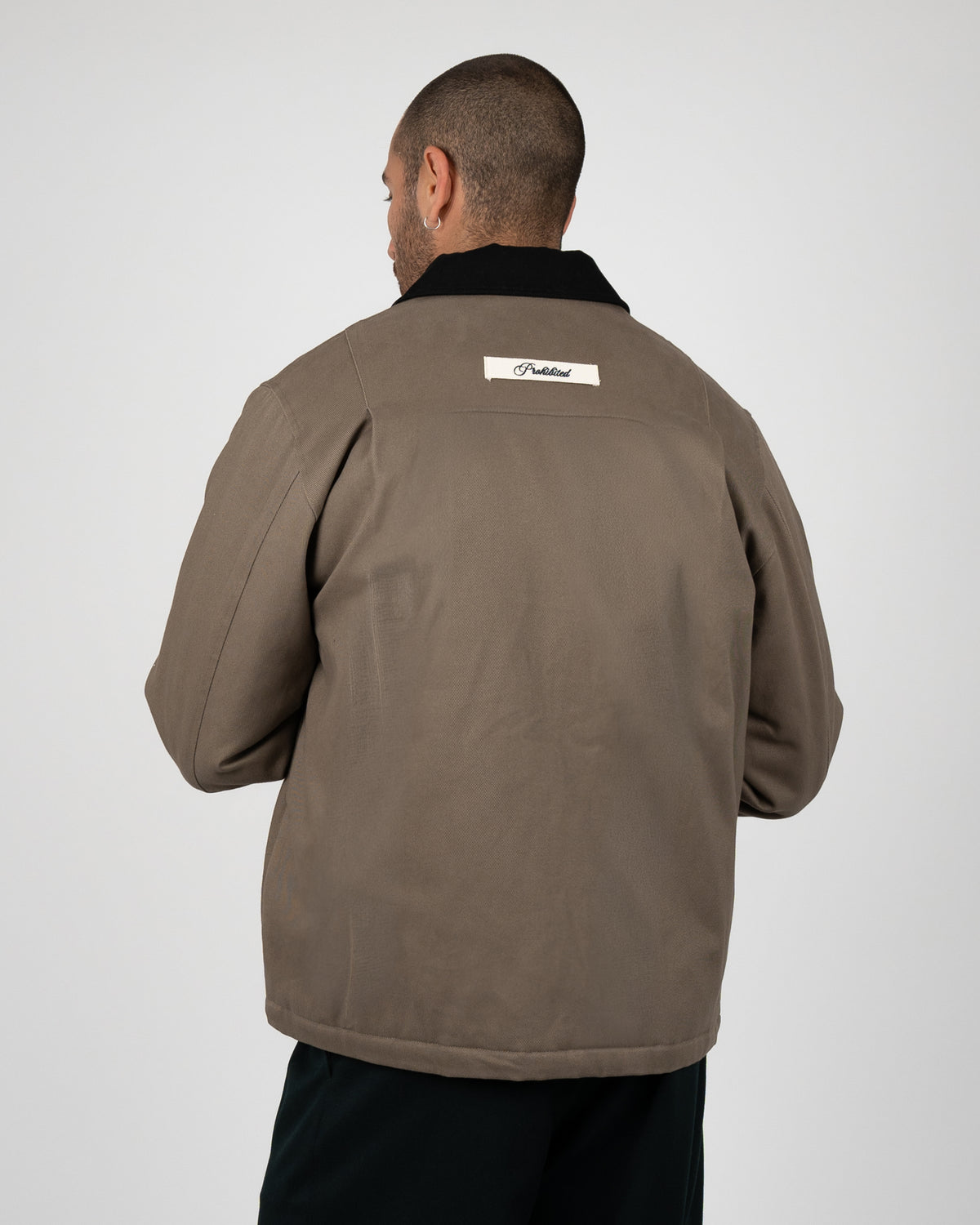 Prohibited | Back In The Days Jacket - Ash Green - Kubanna