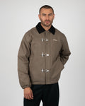 Prohibited | Back In The Days Jacket - Ash Green - Kubanna