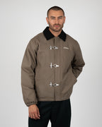 Prohibited | Back In The Days Jacket - Ash Green - Kubanna