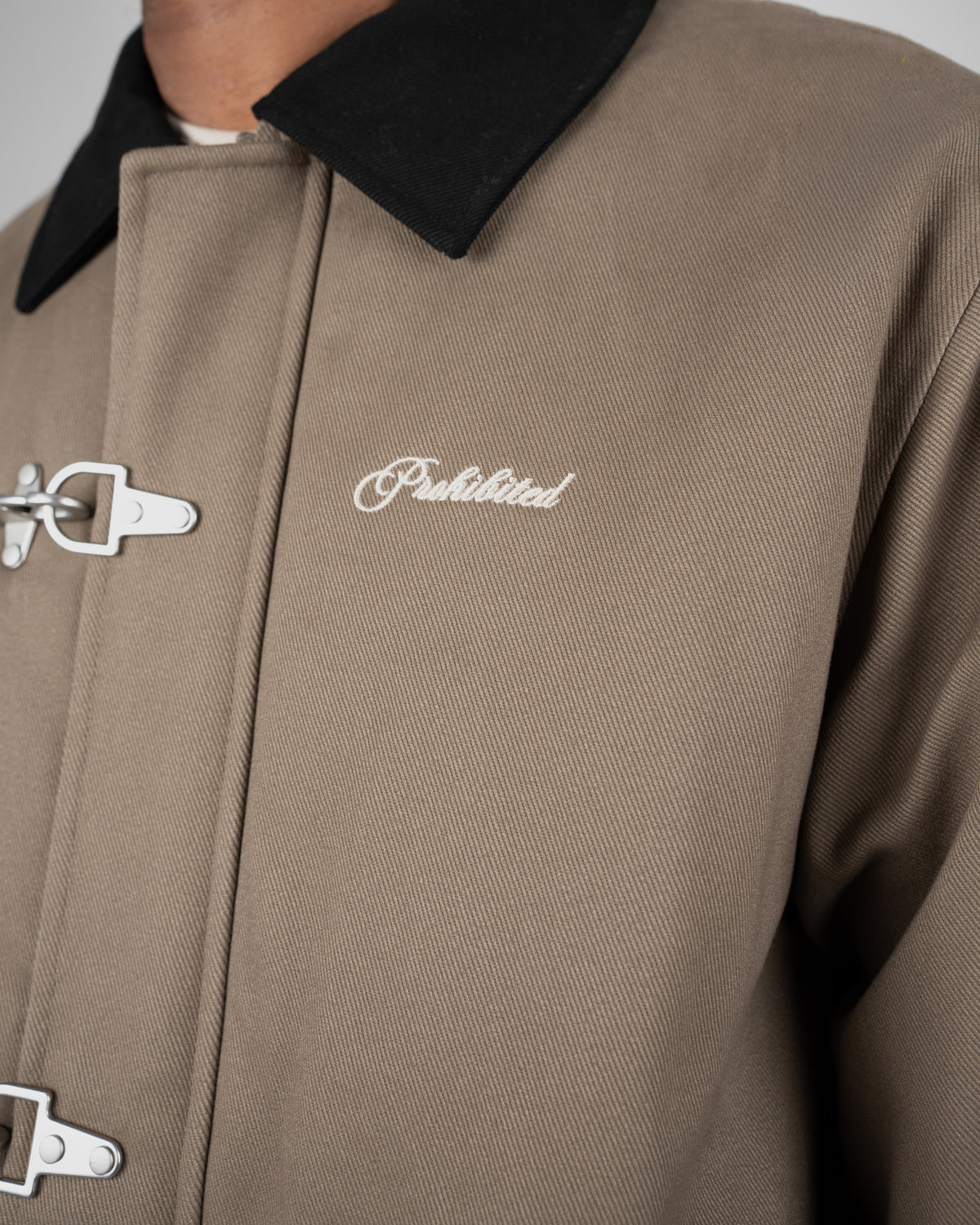 Prohibited | Back In The Days Jacket - Ash Green - Kubanna